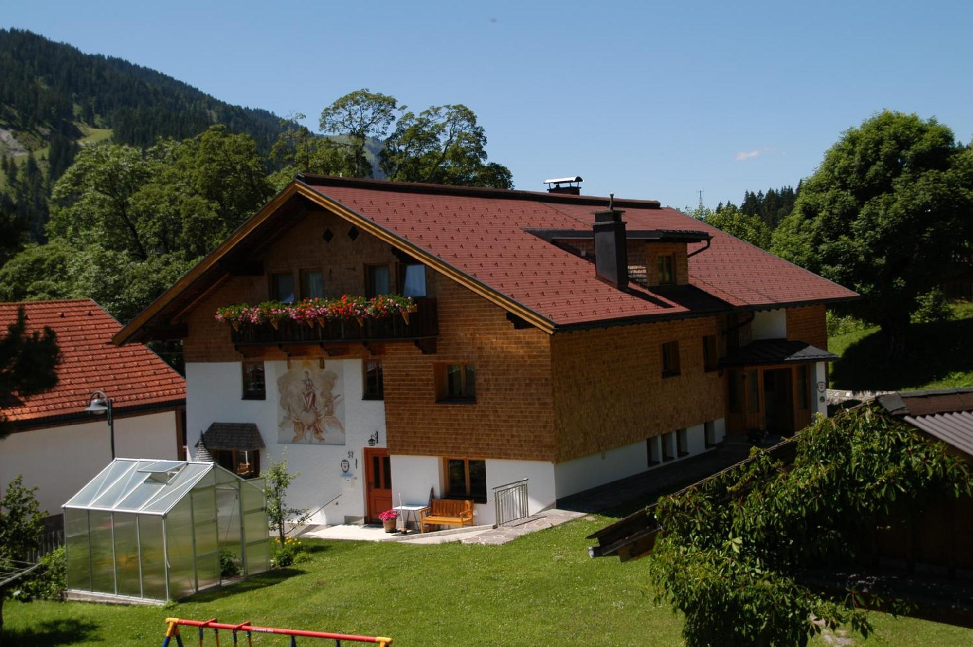 Haus Maringele Appartement Nesselwängle Buitenkant foto