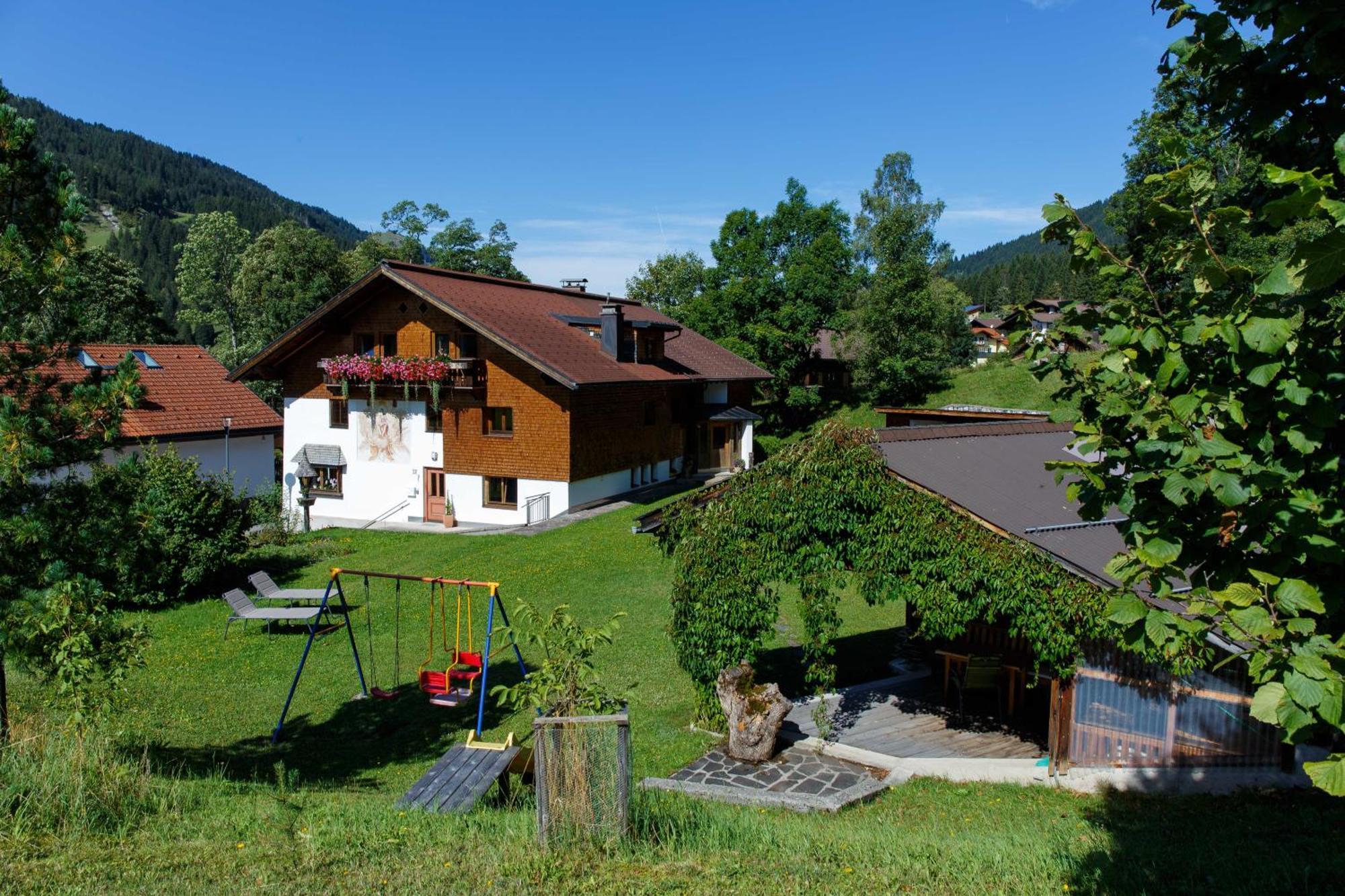 Haus Maringele Appartement Nesselwängle Buitenkant foto